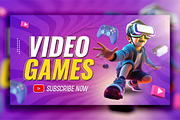 Creative gaming thumbnail, a Social Media Template by AyyazMomin (Thumbnail 2 of 5)
