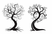 Tree Laser Cut Bundle | Decorative T, a Graphic by BIPLOB EXPERT (Thumbnail 4 of 11)