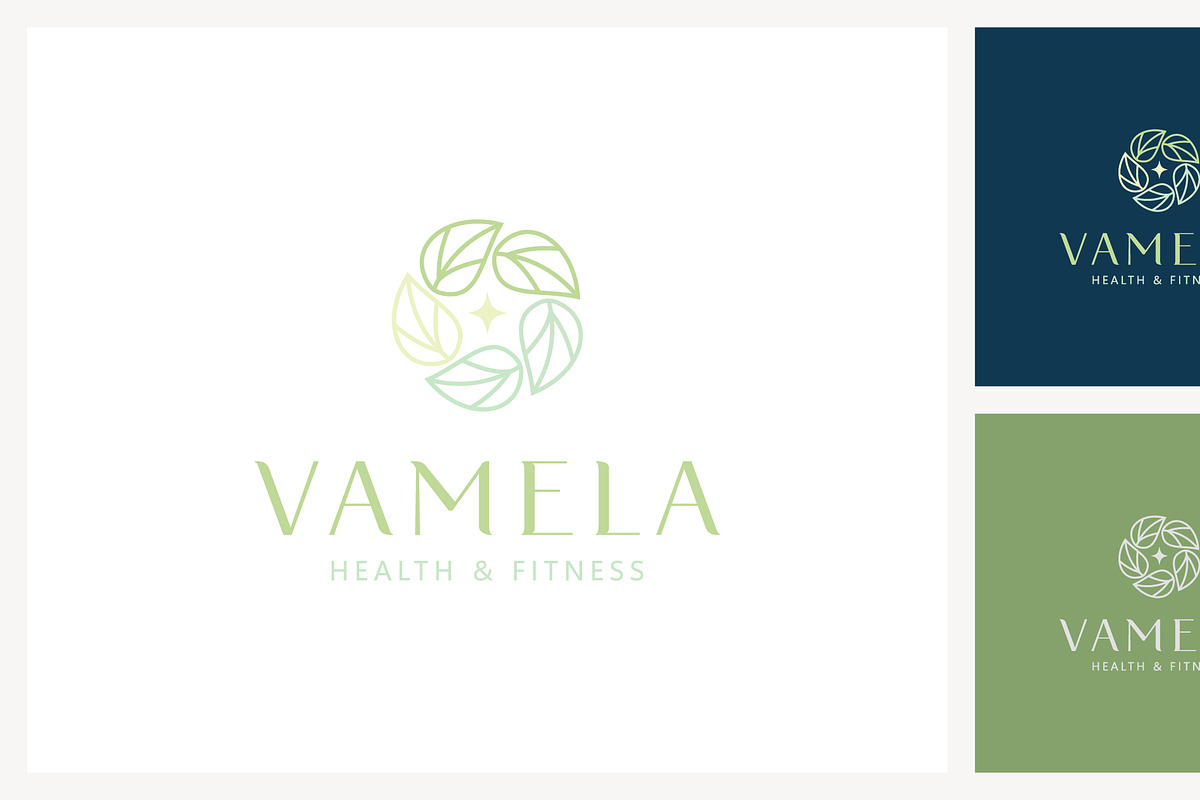 Leaf For Beauty And Health Logo, a Branding & Logo Template by Andre