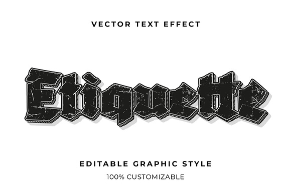 Grunge Gothic Text Effect preview 4