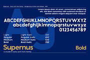 Supernus - Sans serif Font Family, a Sans Serif Font by Artistic & Unique (Thumbnail 6 of 15)