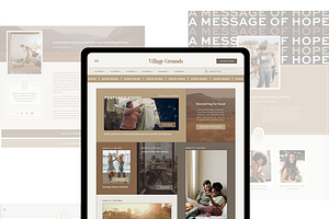 Blog Showit Website Template