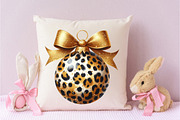 Leopard Luxury Christmas PNG, an Illustration by Designking (Thumbnail 4 of 4)