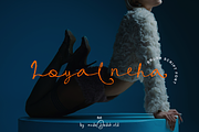 Loyalneha Brush Script, a Script Font by madeDeduk (Thumbnail 1 of 8)