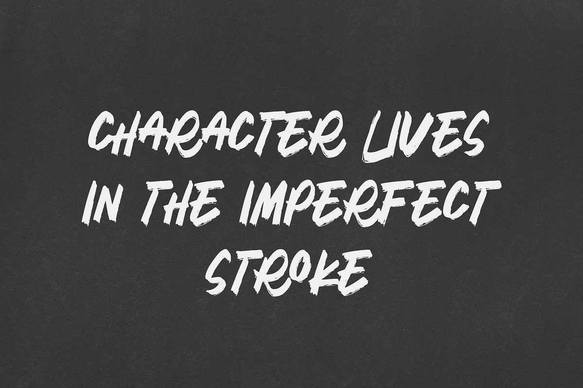 Dream Brushed - Marker Font, a Handwritten Font by ™Creasi (Photo 3 of 6)