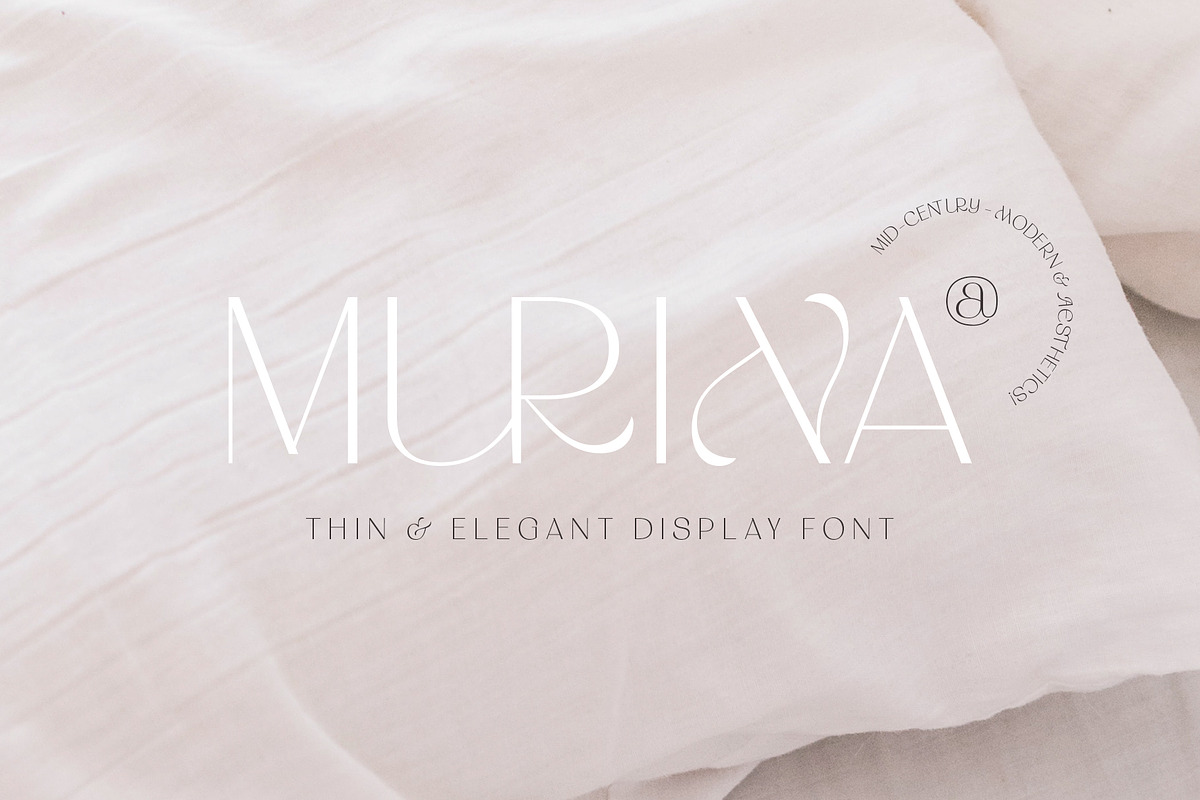 Murina Elegant Display Font, a Sans Serif Font by Siwox Studios (Photo 13 of 14)