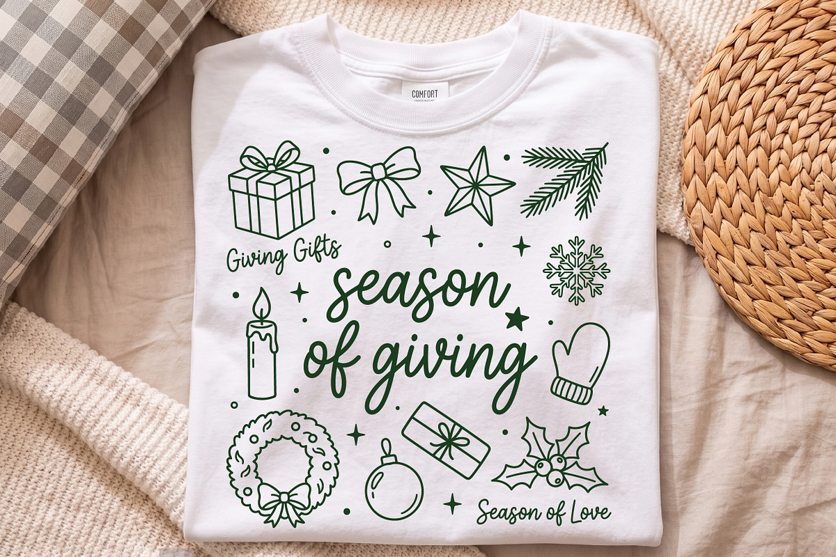 Season Of Giving Christmas PNG, a Seasonal Illustration by Libby Wishes (Photo 2 of 3)