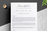 Clean Resume / CV Template, a Resume Template by ResumeInventor (Thumbnail 4 of 6)