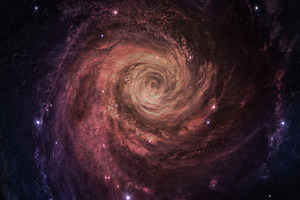 Spiral galaxy.
