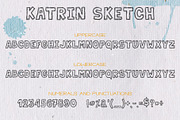 Katrin Sketch - Uppercase Font, a Sans Serif Font by Anastasiia VNSK (Thumbnail 5 of 11)
