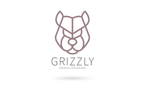 Grizzly logo, a Branding & Logo Template by Logocreative