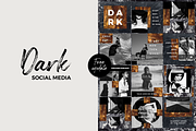 Dark Social Media Pack, a Social Media Template by RedRiver Studio (Thumbnail 2 of 17)