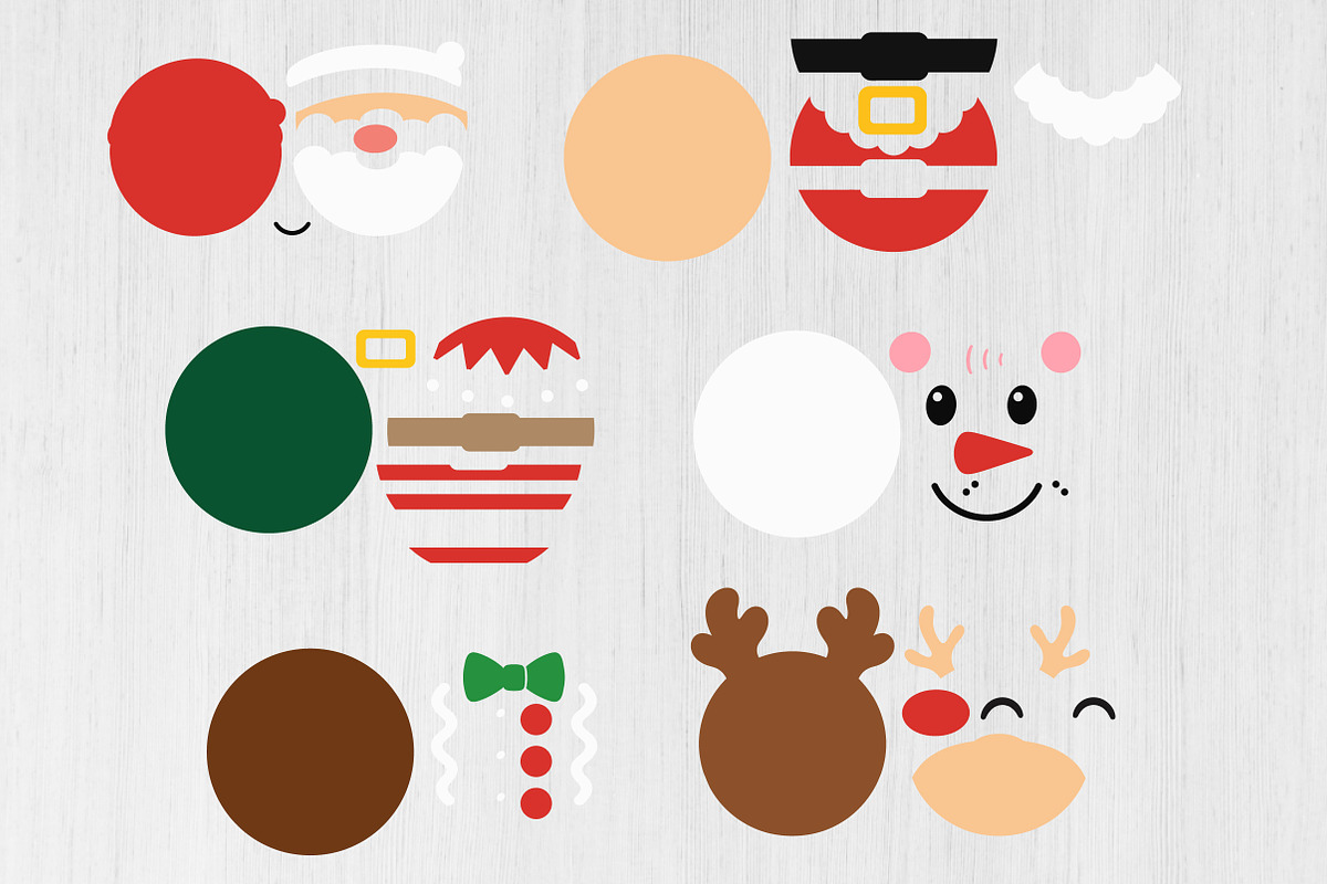 Cute Christmas Door Hanger SVG, an Object Graphic by Libby Wishes (Photo 2 of 3)