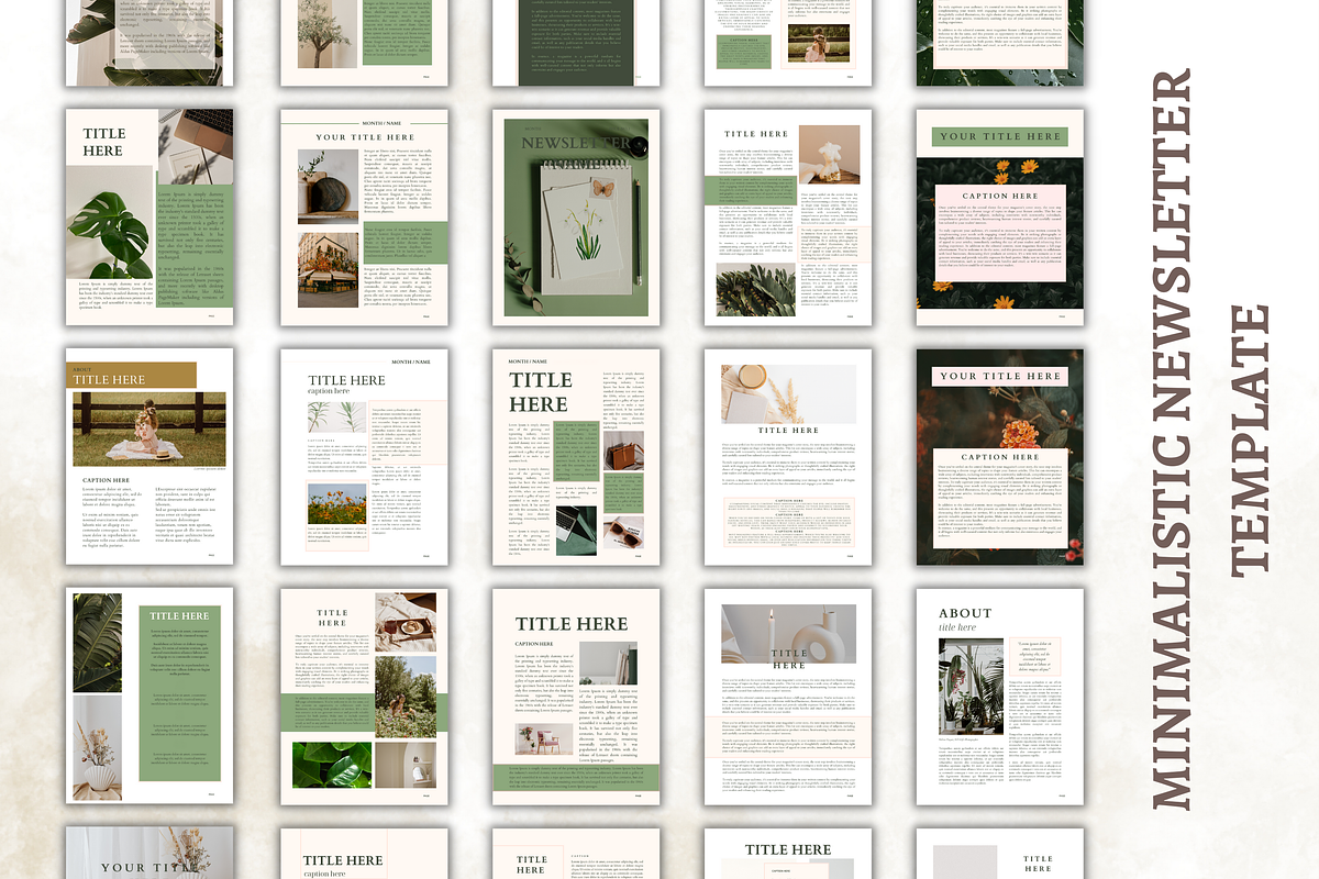 Email Marketing Newsletter Template, a Templates & Theme by Digital By Nikoleta (Photo 11 of 11)