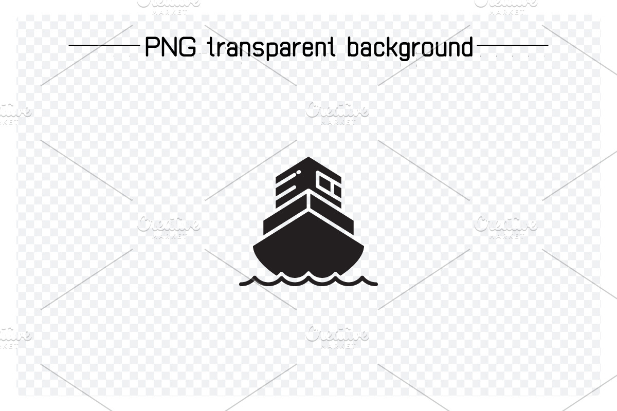 Sailing Boat and Ship Icons, a Transportation Illustration by Designfour (Photo 4 of 7)