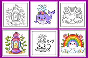 Christian Bold & Easy Coloring Book, a Decorative Illustration by Design Station (Thumbnail 2 of 4)