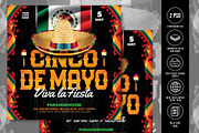 Cinco De Mayo Flyer, a Flyer Template by AyumaDesign (Thumbnail 3 of 3)