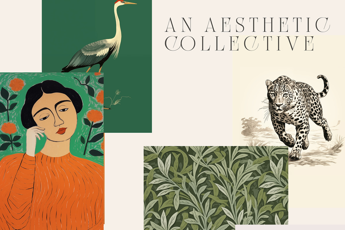 Modern Eclectic Maximalist Prints, a Background Graphic by Laras Wonderland (Photo 14 of 15)