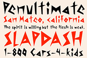 Shove It, a Handwritten Font by Loudoun Design Co. (Thumbnail 6 of 6)