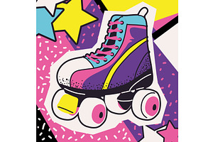 90s Retro Skate