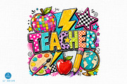 Last Day Of School Png, Teacher Life, an Object Illustration by Libby Wishes (Thumbnail 1 of 5)