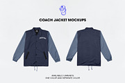 Coach Jacket Mockup, a Shirt Mockup by made_by_nope (Thumbnail 5 of 5)