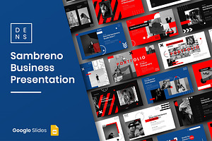Sambreno - Creative Google Slide, a Presentation Template by Dens Creative Studio