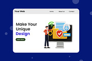 Data Security System 3D Illustration, a 3D by novia99design (Thumbnail 4 of 6)