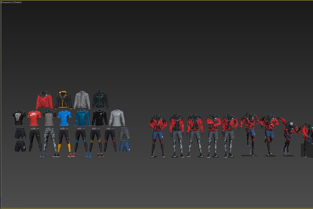 Male mannequin FULL PACK, a Characters & Person 3D Model by mrGarret (Photo 6 of 18)