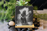 Rock Guitarist Stage Guitar Smoke, a Background Graphic by LaseredNinja (Thumbnail 3 of 7)