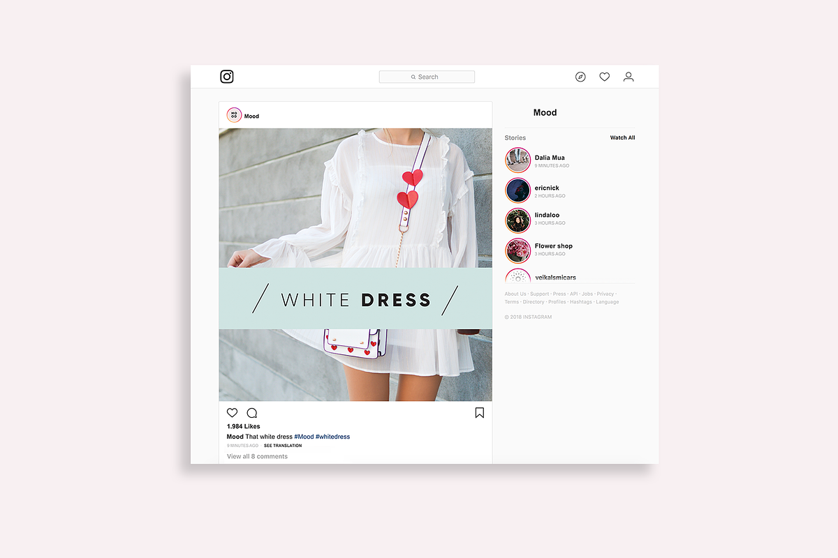 Elegant Instagram Posts, a Social Media Template by Wild Ones (Photo 5 of 6)