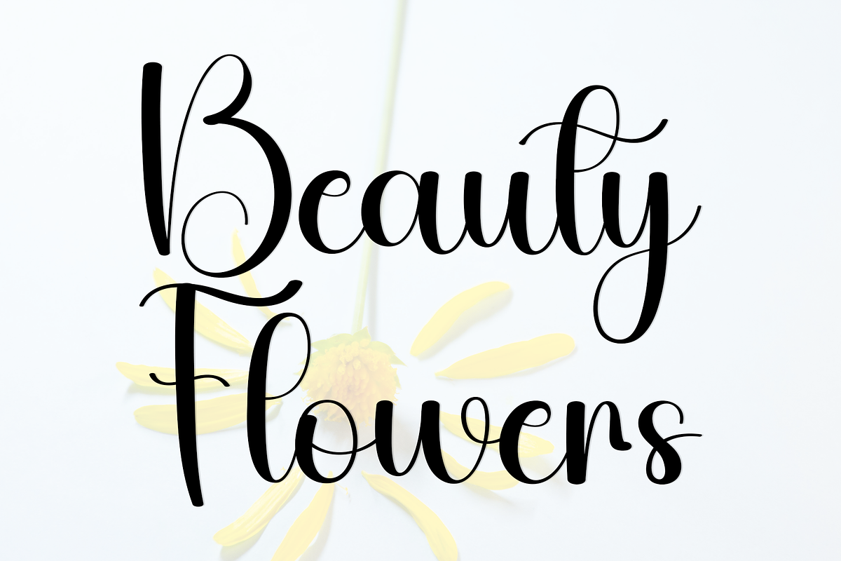 Simple Daisy, a Handwritten Font by InermediaSTUDIO (Photo 8 of 8)