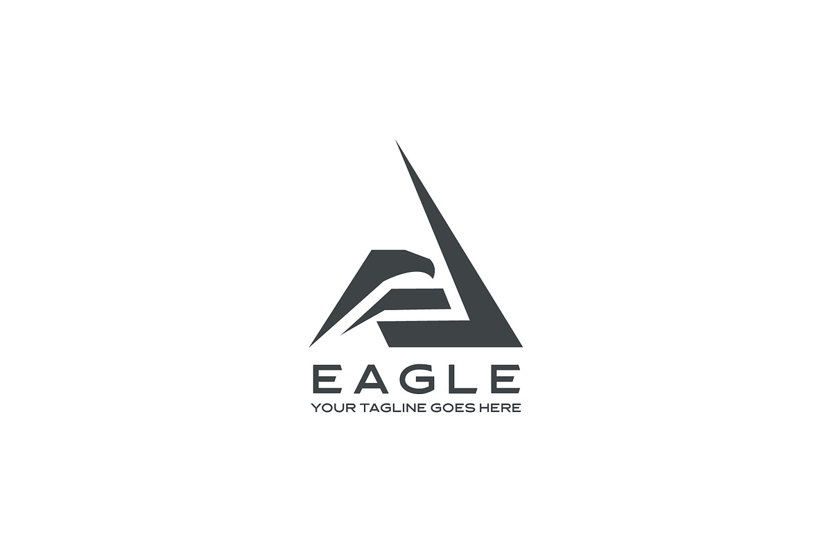 Modern Geometric Eagle Logo, a Branding & Logo Template by YUDesignStore (Photo 1 of 10)