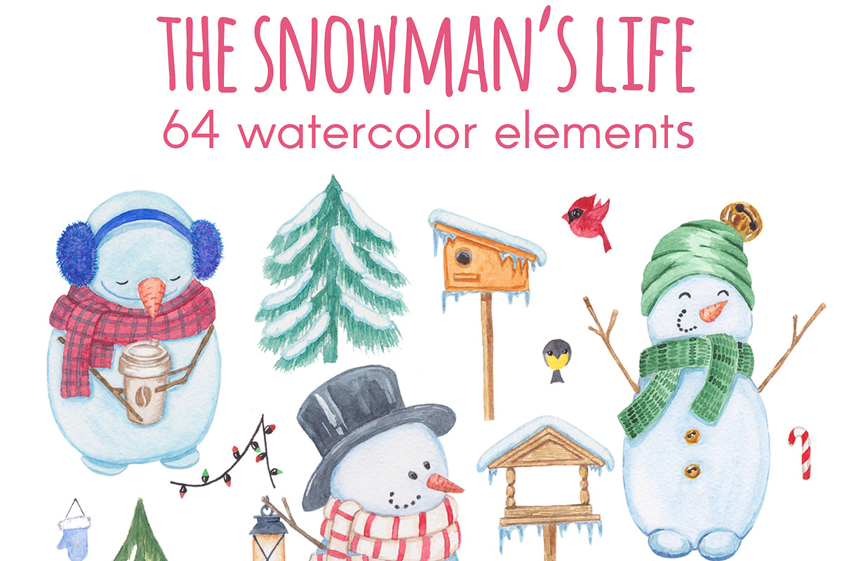 Snowmen's life, an Illustration by Red_cat (Photo 2 of 7)
