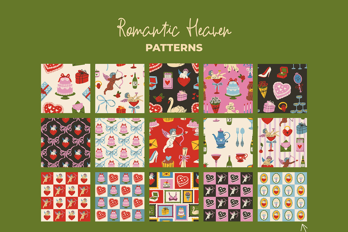Cute Valentines Day Clipart, an Object Graphic by AnnArt (Photo 6 of 10)