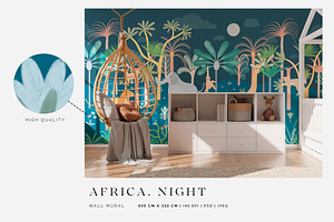 Africa. Wall Mural. Art Print