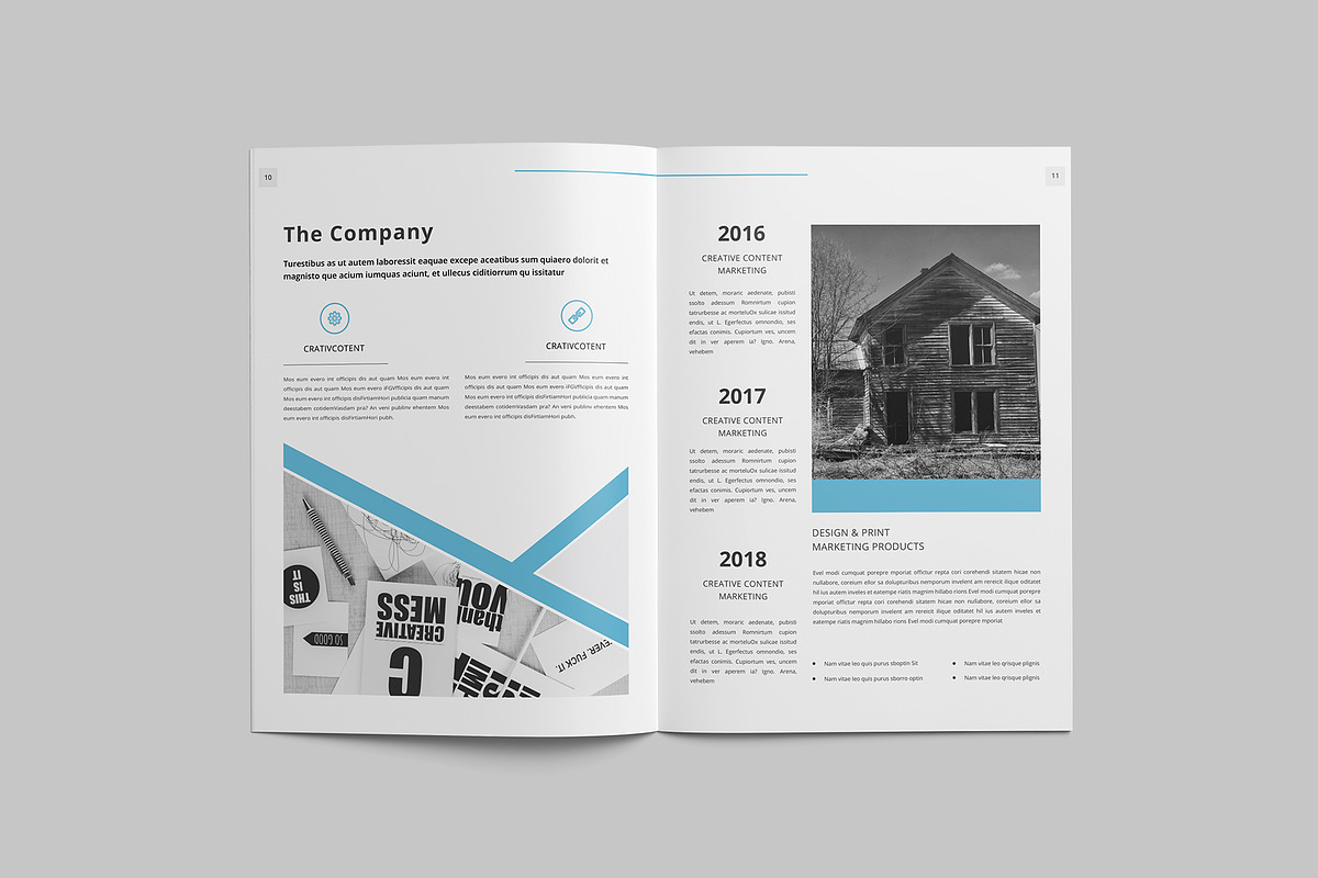Corporate Brochure Bundle, a Brochure Template by Tanber Hossen (Photo 22 of 71)