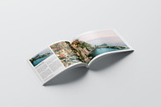 Travel Magazine Template Landscape, a Magazine Template by GoldenGrid Studio (Thumbnail 9 of 10)