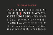 Brushine Collective Font, a Serif Font by trustha (Thumbnail 13 of 15)