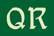 Gothic Initials Eight Font, a Script Font by GG Design (Thumbnail 10 of 14)