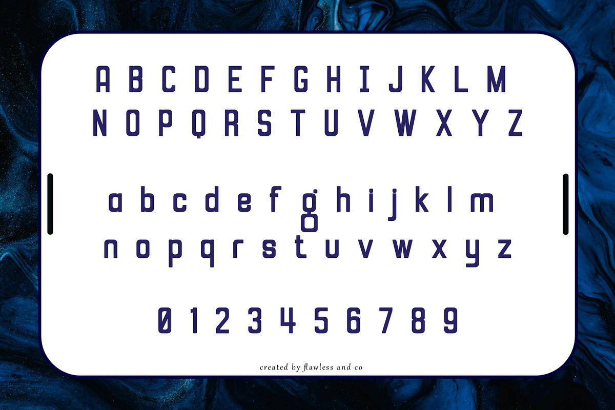 Astrionis - Futuristic Font, a Sans Serif Font by Flawless And Co (Photo 10 of 10)