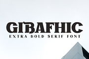 Gibafhic - Serif Bold Font, a Serif Font by ivan_artnivora (Thumbnail 1 of 4)