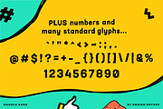 DOODLE SANS FONT + EXTRA GRAPHICS, a Sans Serif Font by DESIGN SHTUFF (Thumbnail 4 of 10)