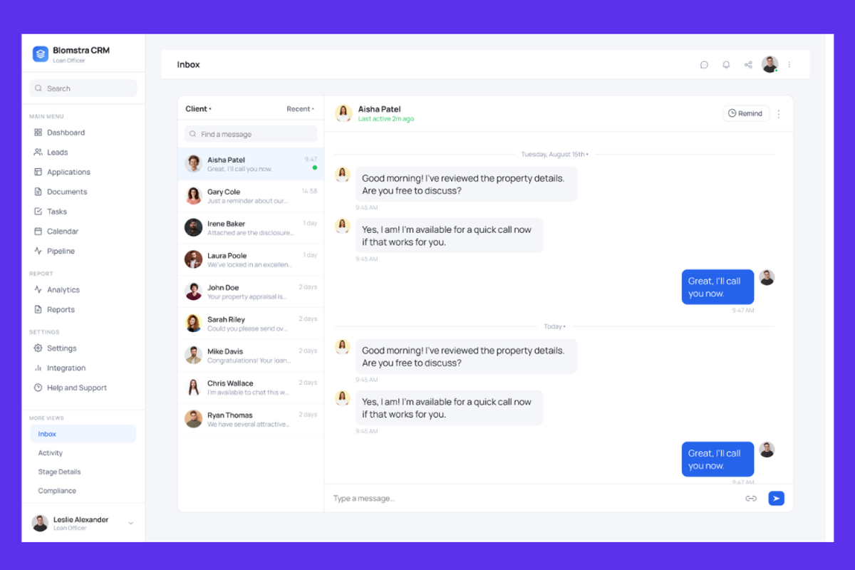 Bloom - CRM Dashboard Figma, an UI Kit Template by Hammad Arif (Photo 4 of 4)