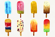 Watercolor sweets clipart, an Illustration by Vikeriya (Thumbnail 2 of 8)