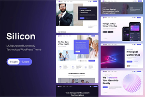 Multipurpose Technology WP Theme, a WordPress Template by Hubzway