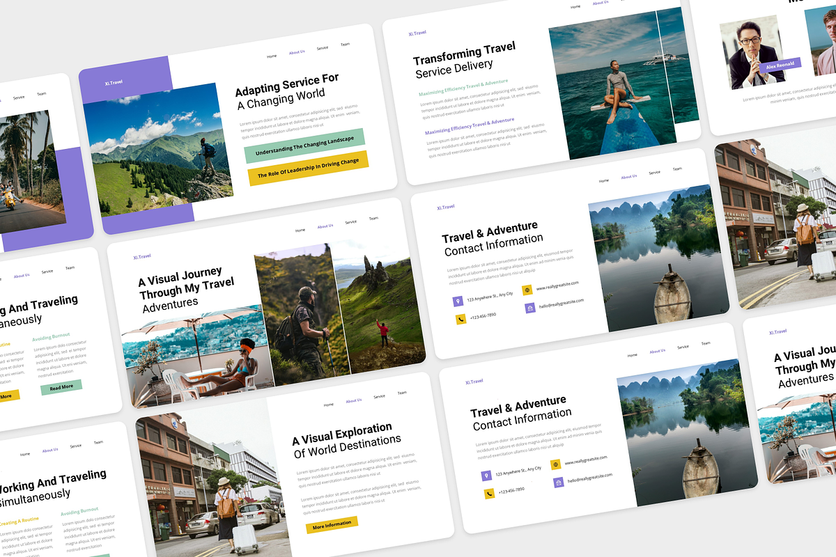 Travel & Adventure Google Slide, a Presentation Template by Annora Studio (Photo 4 of 5)