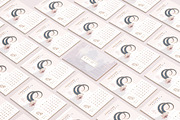 Astrology Calendar Templates, a Stationery Template by Polar Vectors (Thumbnail 6 of 13)