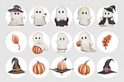 Boo watercolor, an Animal Illustration by Design X0 (Thumbnail 2 of 9)