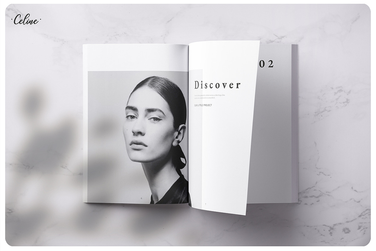 RULES Photography Lookbook Template, a Magazine Template by Celine Studio (Photo 7 of 9)